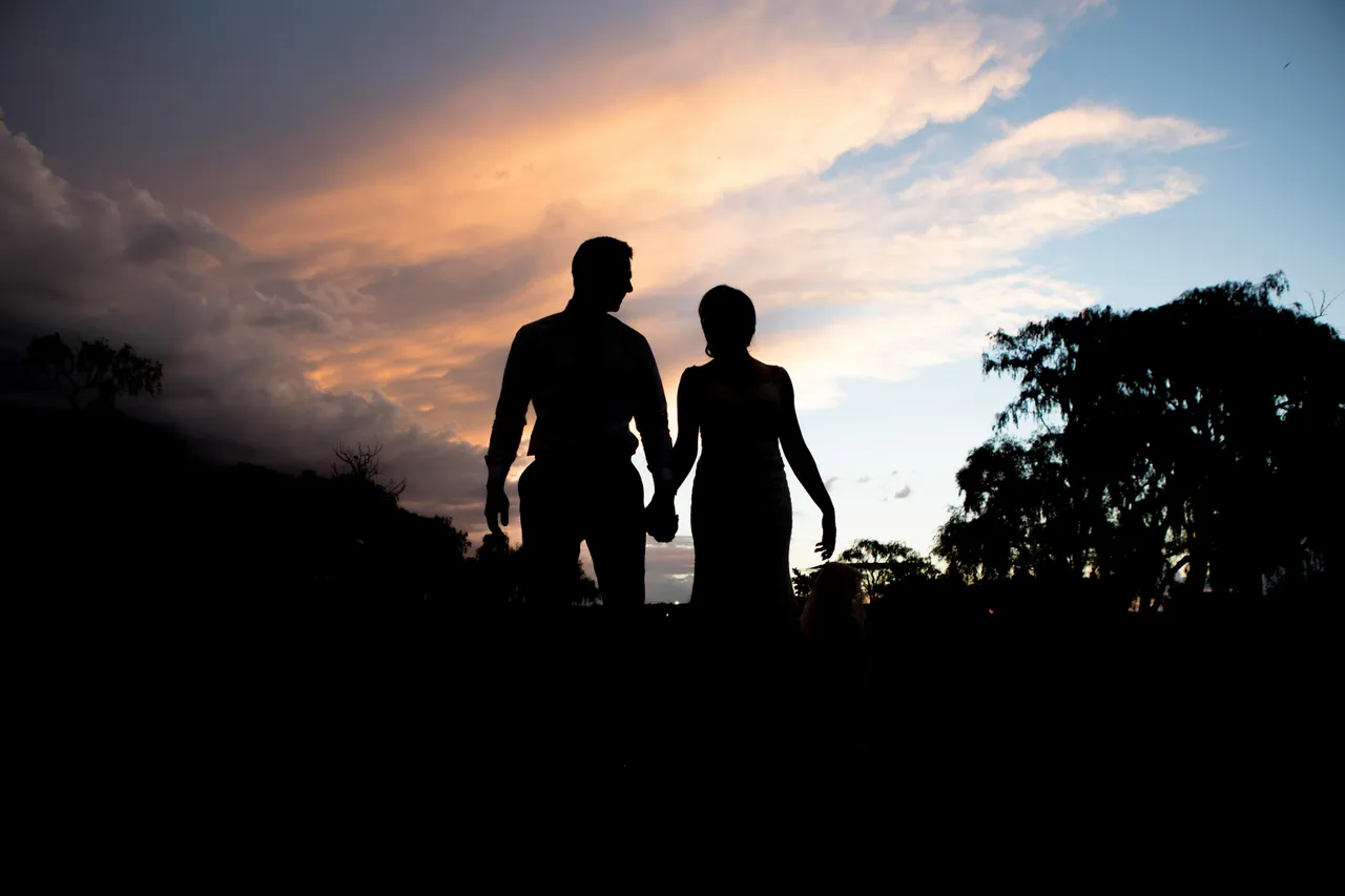 Couple  silhouette